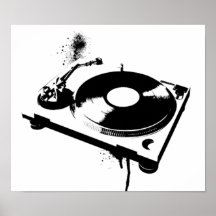 Dj-Turntable Posters