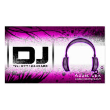 Dj-visitkort - anpassade