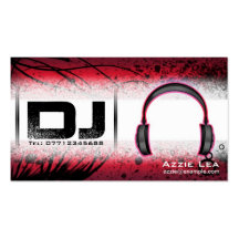 Dj-visitkort - anpassade