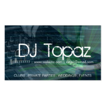 Dj-visitkortar
