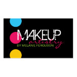 DJÄRV och för HÖFTMAKEUPKONSTNÄR VISITKORT