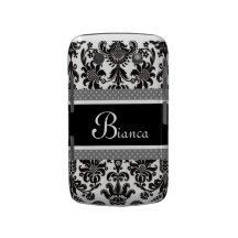 DJÄRVT fodral för SVART DAMASTAST BB Blackberry Bold Cases