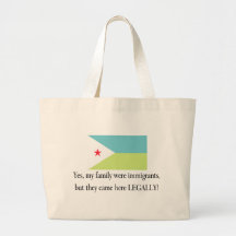 Djibouti Tote Bags