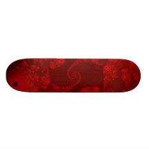 Djupt - den röda Seahorseflocken Skateboard