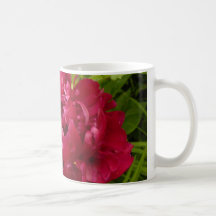 Djupt - rosa pionmugg