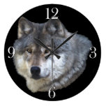 Djurliv-Supportern för grå färgvargansikte konst t