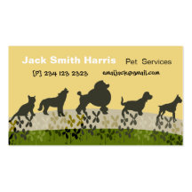 Djuromsorga hundfotgängareveterinärer visitkort