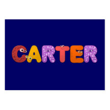 djurt alfabet Carter Visitkort Mallar