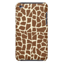 Djurt tryck för giraffmönster iPod touch fodral