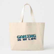 Dobbel är mitt liv - videospelGamervärld Tote Bag