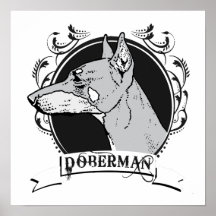 DOBERMAN (2) POSTERS