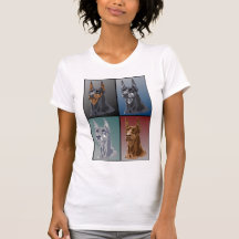 Dobermanfärger Tee Shirts