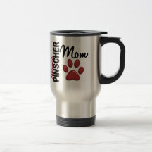 DobermanPinschermamma 2 Kaffe Kopp