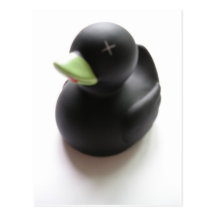 Död anka vykort