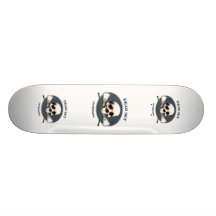 Död fastställd skalleLacrosse Skate Board