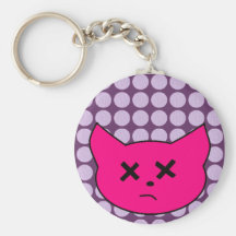 Död kattunge Keychain Nyckelring