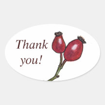 dog rose stickers