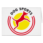 DOG SPORTS GRUßKARTE