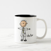 Doktorstick figur kaffe koppar