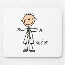 Doktorstick figur musmattor