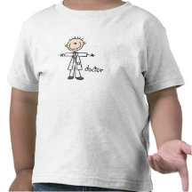 Doktorstick figur t shirts