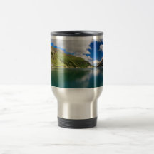 Dolomiti - Fedaia sjö Kaffe Mugg
