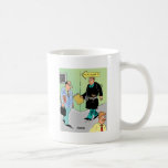 Domaretecknad Kaffe Kopp
