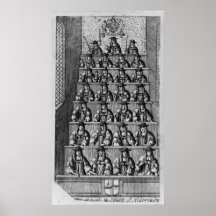 Domstol av Aldermen, c.1690 Affisch