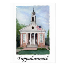 Domstol Tappahannock Vykort