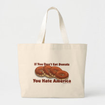 Donuts för Amerika Tygkasse