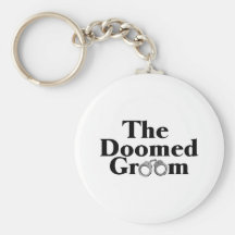 Doomed brudgum nyckel ring