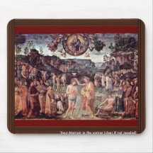 Dop av Kristus av Perugino Pietro Musmatta