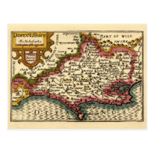 "Dorcetshire" (Dorsetshire) Dorset ståndsmässig ka Vykort
