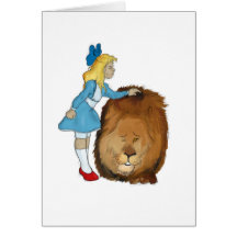 dorothy och det lejont kort