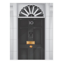 Dörr för tio Downing Street Vykort