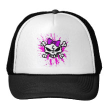 Döskallar och Crossbones Trucker Keps