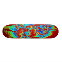 döskallar skate board deck