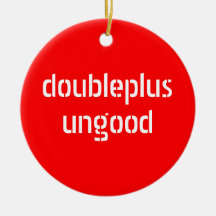 doubleplusungood-/doubleplusgoodprydnad juldekoration