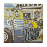 Doug Sahm baksida till Dilloen kakel plattor