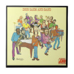 Doug Sahm och musikband kakel plattor