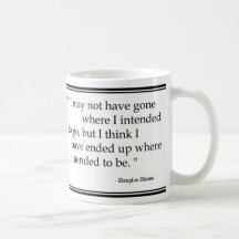 Douglas Adams reser citationstecken Kaffe Muggar