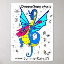 DragonSong musik Print