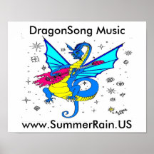 DragonSongLogoMainWide Print