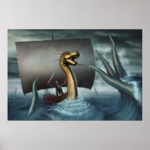 Drakefartyg Posters