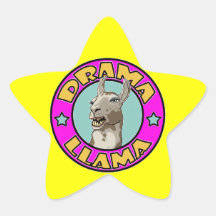 DramaLlama, Klistermärke