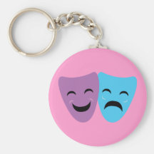Dramat maskerar nyckelring
