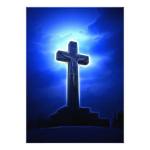 Dramatisk Jesus Crucifixion Tillkännagivande