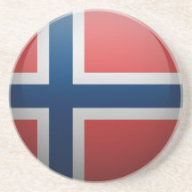 Drapeau de la Norvège Dessous De Verre