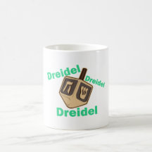 Dreidel Dreidel Dreidel Kaffe Muggar