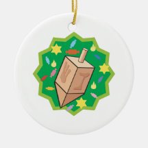 Dreidel Julgransdekoration